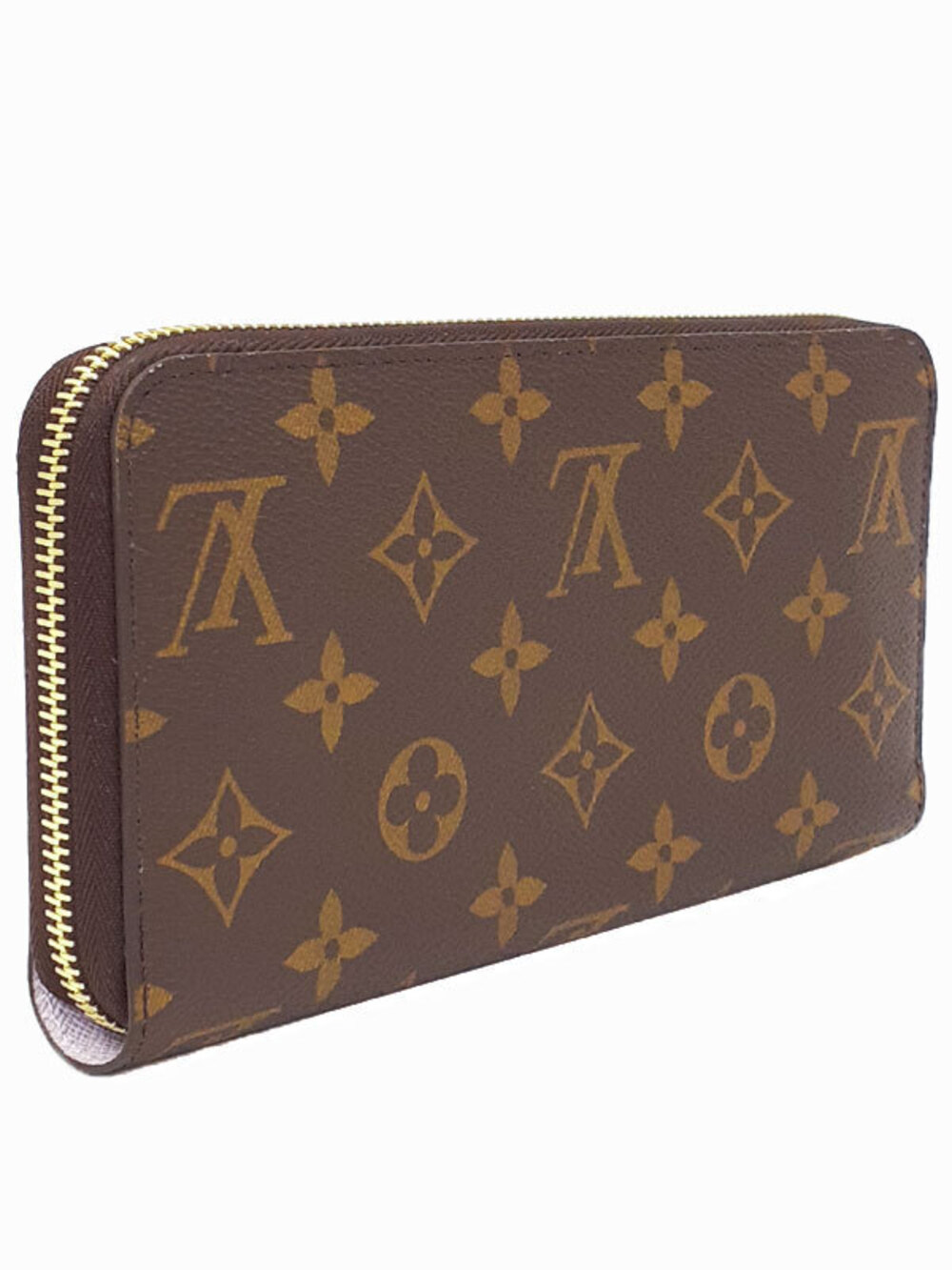 Louis Vuitton Wallet Zipper Round Zippy Long Monogram Brown